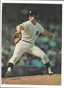 Foto de revista SPARKY LYLE PHOTO de los Yankees de Nueva York foto de béisbol de los años 70 - Imagen 1 de 1