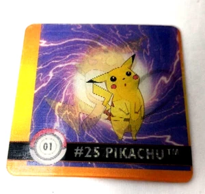 1999 Artbox Pokemon Action Flipz Premier Ed. #1 Pikachu/Raichu Lenticular Card - Picture 1 of 3