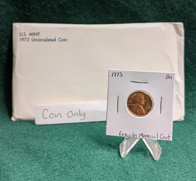 1973 P Lincoln Memorial Cent Uncirculated from Mint Set - Image 1 of 2