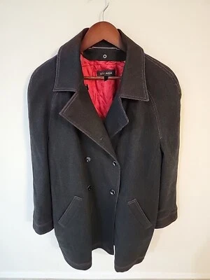 Jaqueta jeans ESCADA vintage comprimento médio, tamanho 44 GRANDE, forro removível - Imagem 1 de 4