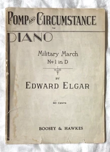 POMP & CIRCSTANCE Military March No 1 in D Klavier Edward Elgar Noten - Bild 1 von 5