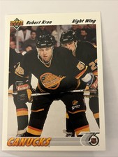 1991-92 Upper Deck Hockey #225 Robert Kron