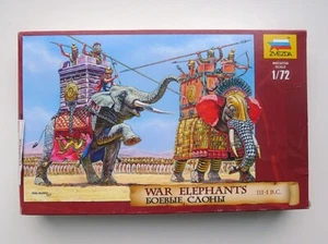 ZVEZDA 8011 KIT 1/72 1:72 WAR ELEPHANTS III - I B.C. - Picture 1 of 2