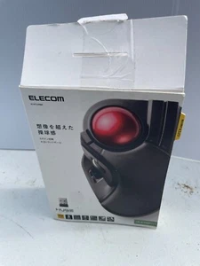 Elecom riesige Trackball Maus 2,4 GHz kabellos USB 8 Tasten M-HT1DRBK Fenster PC Mac - Bild 1 von 2