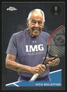 2021 Topps Chrome Tennis #7 Nick Bollettieri 