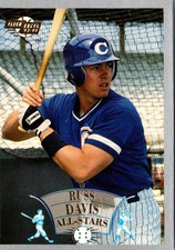 1993 Fleer Excel All-Stars Russ Davis #4 Columbus Clippers Baseball Card