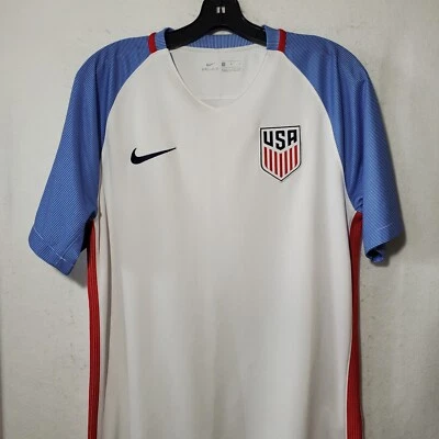Nike USWNT Soccer Jersey Men’s Medium White 2016 Kit  - Image 1 of 4