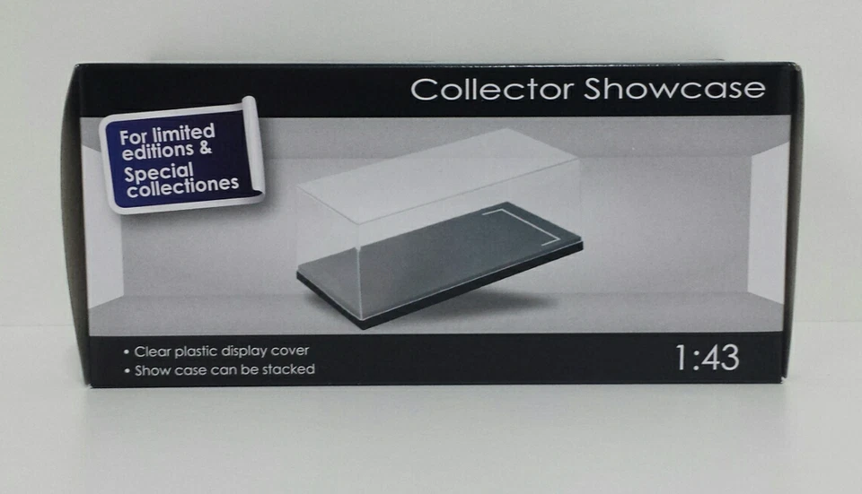 VETRINA VETRINETTA TECA SCALA 1:43 ESPOSITORE MODELLINI AUTO MODELLISMO STATICO - Immagine 1 di 1