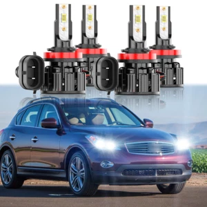 Kit de 4 bombillas de faros LED H11+H11 6000 K para Pontiac G6 2005-2007 - Imagen 1 de 13