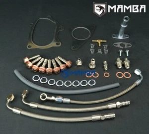 Turbo Install Line Gasket Kit fits Subaru GC GF GD GG WRX STI Forester TD05 TD06 - Picture 1 of 4