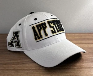 Zephyr NCAA Appalachian State Mountaineers Spell out SnapBack Hat Cap White - Picture 1 of 6