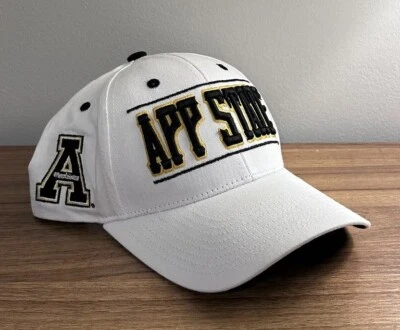 Zephyr NCAA Appalachian State Mountaineers Spell out SnapBack Hat Cap White - Image 1 of 4