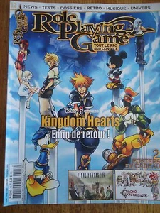 MAGAZINE MAGAZINE ** ROLE PLAYING GAME #12 ** RPG KINGDOM HEARTS VIDEO GAMES - Picture 1 of 6