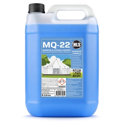 HLS SUPPLIES Marquee & Canvas Cleaner - Super Concentrate 5L