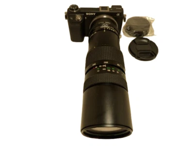 Sony E-mount adapted QUANTARAY 85-300 mm F/5 Telephoto Zoom Lens. - Image 1 of 4