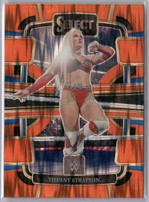 Tiffany Stratton 2024 Panini Select WWE Orange Flash Prizm #36 - Image 1 of 2