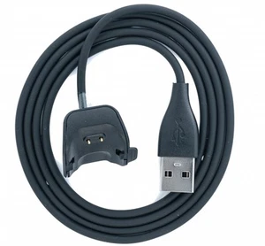 USB 2.0 Cable IN Black Charging Dock for Samsung R220 Fit2 Smart Watch - Zdjęcie 1 z 4