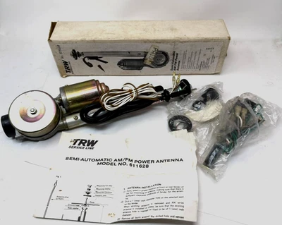 Nuevo de Lote Antiguo Años 60 70 TRW 611628 Semi Automático AM/FM Antena de Alimentación Automóvil Foto 1 de 4