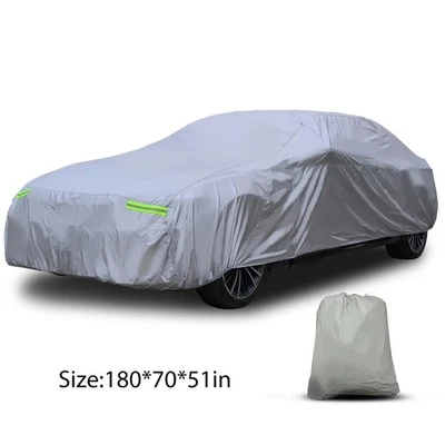 Full Car Cover Waterproof All Weather Protection Anti-UV Rain Snow Anti Scratch - Image 1 of 4