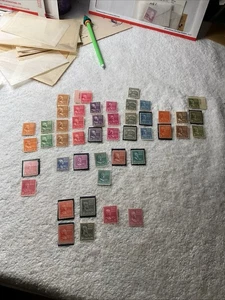 U.S.-(-1938-]-PRESIDENTS SERIES STAMPS-,lot of 46-Stamps MH/MNH -#11 - Picture 1 of 14