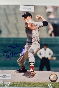 JIM LONBORG BOSTON RED SOX CY YOUNG 67 SIGNED 8x10 COA - Picture 1 of 3