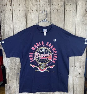 Vintage 1995 Atlanta Braves World Series Champions Lee Sport T-Shirt MLB NEU XXL - Bild 1 von 10