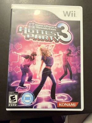 Dance Dance Revolution Hottest Party 3 (Wii) CIB, probado Foto 1 de 4