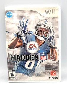 Madden NFL 13 Nintendo Wii EA Sports 2012 w/ Manual - Picture 1 of 4