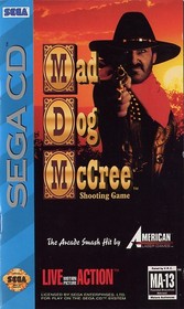 Mad Dog Mccree - Sega Cd Game Complete