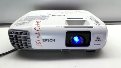 Epson PowerLite 98H (H687A) XGA 3LCD Projector 3000 Lumens - Tested - No Remote - Image 1 of 4