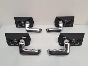 00-06 Chevy GMC GMT800 Escalade Chrome Interior Door Handle Kit (4) - Picture 1 of 12