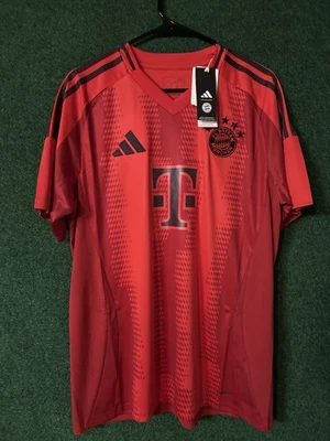 Nova Com Etiquetas Adidas Bayern Munich Home Jersey Tamanho Grande Varejo $100 - Imagem 1 de 4