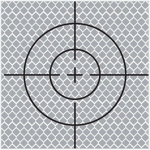 SitePro 30mm x 30mm Reflective Retro Self-Adhesive Target (Pack of 10) | - Picture 1 of 1