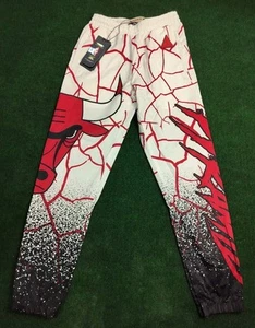 Pantaloni Pro Standard Chicago Bulls Jogger Swishy Casual Taglia Small Lusso NBA - Foto 1 di 6