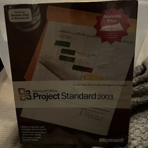 Microsoft Project 2003 Standard [OLD VERSION] NIB! - Picture 1 of 6