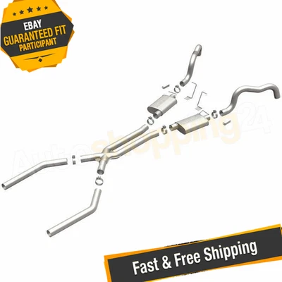 MagnaFlow 15899 Street Series Crossmember-Back Exhaust for 1969-1975 Chevy Nova Foto 1 de 4
