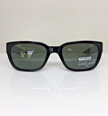 Gafas de sol polarizadas vintage Giorgio Armani 843 GA 843-S C. 020/48 negras 51 mm Foto 1 de 4