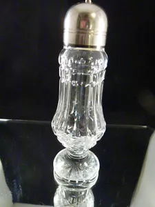 Waterford Crystal Sugar Cheese Shaker Muffineer Mint! - Picture 1 of 4