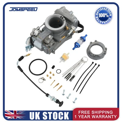 42mm Carb Carburetor Harley Evo Evolution Twin Cam Fit Mikuni HSR42mm HSR TM42-6 - Image 1 of 4