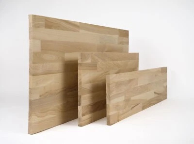 Massivholzplatte Esche Braunkern A/B 19mm KGZ Regalbau Kernesche massiv