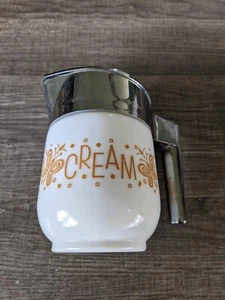 JARRA PYREX GEMCO MARIPOSA ORO CREMA USADA ¡LEER DESCRIPCIÓN! - Imagen 1 de 6