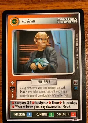 2000 Decipher Star Trek Mirror,Mirror Mr. Brunt #88R Free Shipping - Image 1 of 2