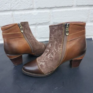 LARTISTE, SOCUTE TP, Taupe/Brown Spring Step Boots Size EU 37 (US 6.5-7) - Picture 1 of 19