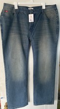 LEE COOPER JEANS Men's Size 40x32 NWT-Medium Wash- Button Closure