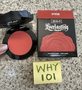 Kat Von D KVD Everlasting Blush POPPY .22oz/6.3g FULL SIZE; SEALED BOX $29.50 - Picture 1 of 17