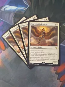 Heavenly Blademaster x 4 | 7% Off 2+ | Foundations | NM | MTG - Picture 1 of 1