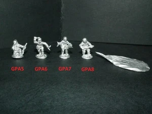 Metal WWII German Paratroopers - 4 Variations 1/76 - 20mm Scale. GPA5-6-7-8 - Picture 1 of 3