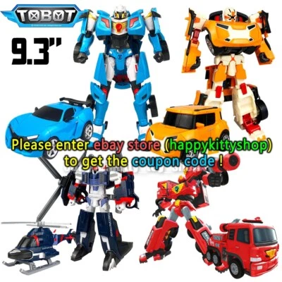 Tobot Fighter Evolution X Y R Figure Kids Boys Toy Car Truck Vehicle Robot Gift - Image 1 of 4