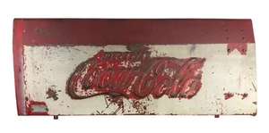 Vintage Westinghouse Coke Coca Cola Retail Cooler Side Panel - Picture 1 of 8