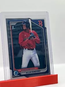 2024 Bowman - Chrome Prospects #BCP-14 Allan Castro (RC) - Picture 1 of 2
